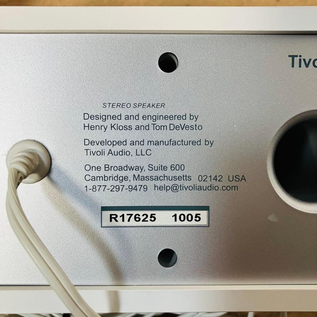 【希少】チボリオーディオ HENRY KLOSS MODEL THREE ラジオ