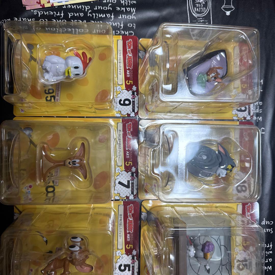 トムとジェリー 一番くじ　フィギュアセット