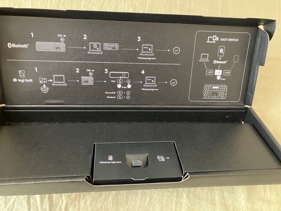 ロジクール　Logicool mx keys s ワイヤレスキーボード日本語配列