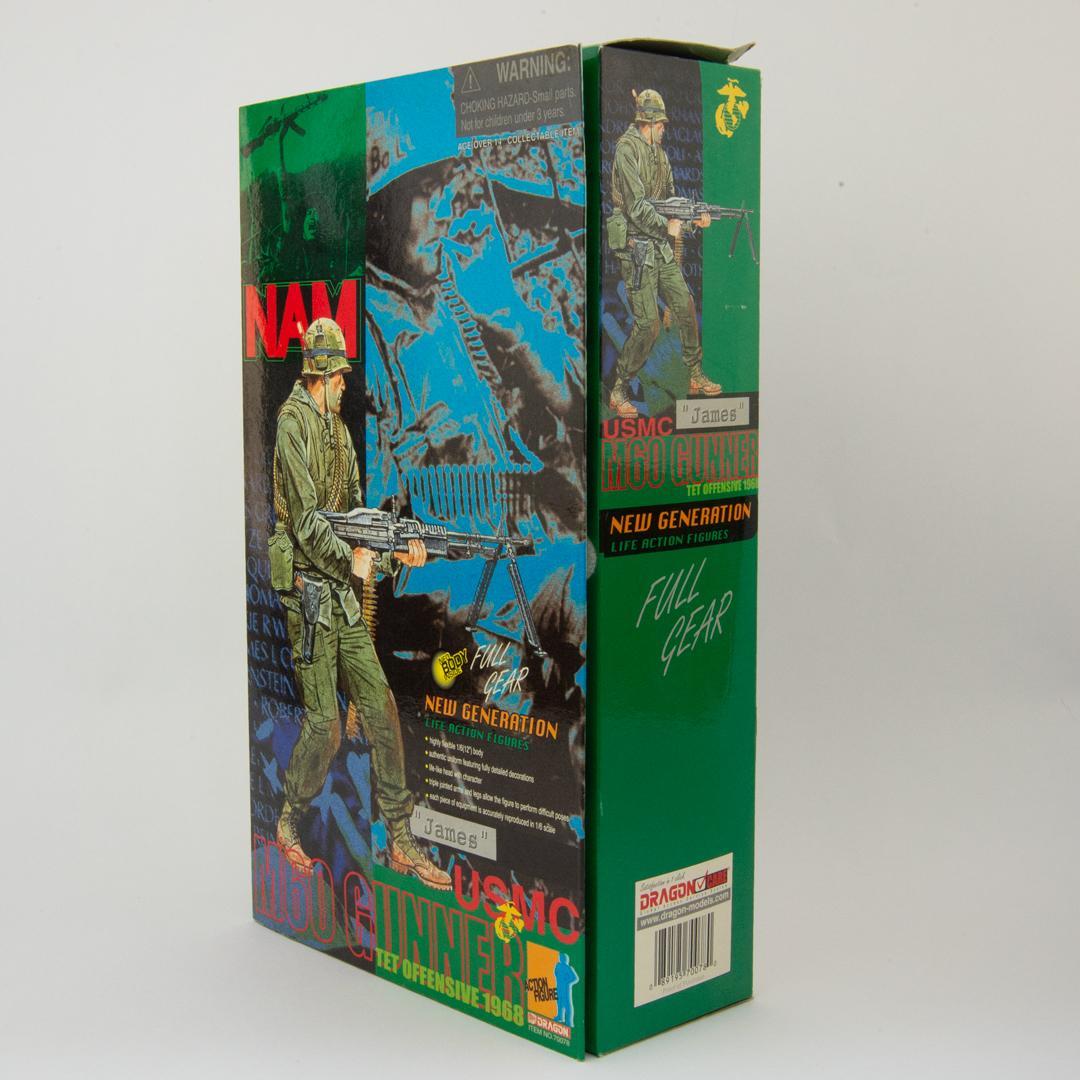 ドラゴンモデルズ　1/6ベトナム戦争アメリカ海兵隊アクションフィギュア　M60