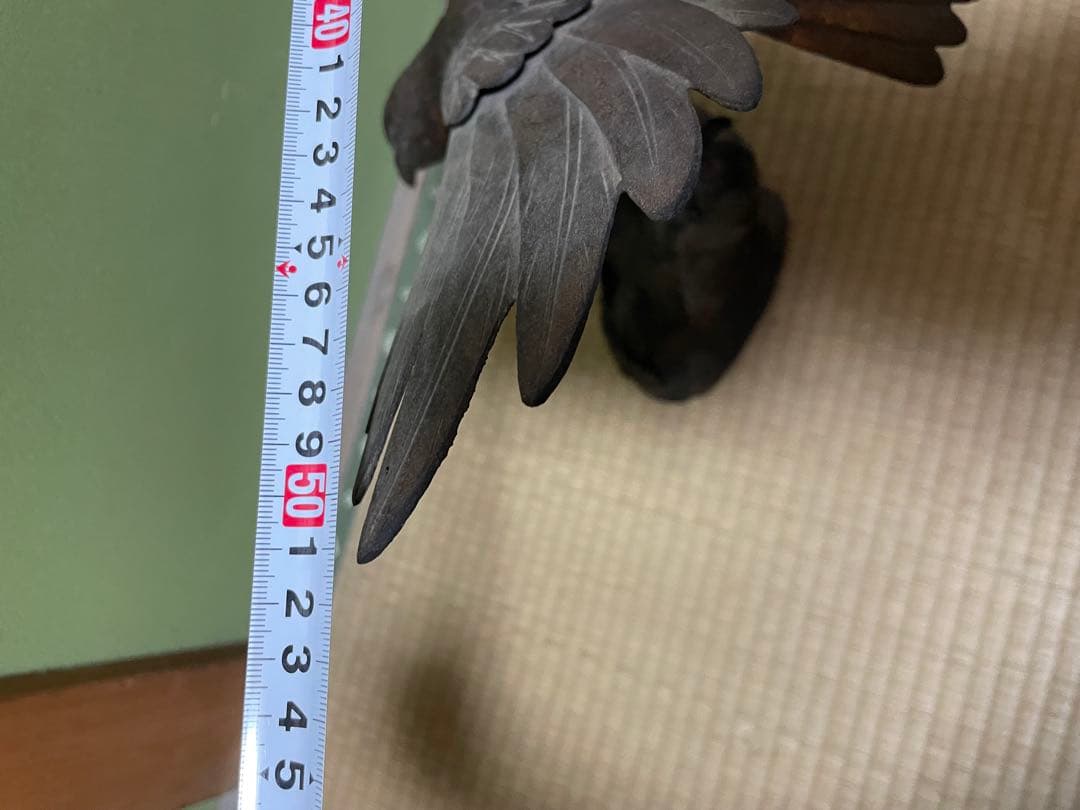置物　鷲