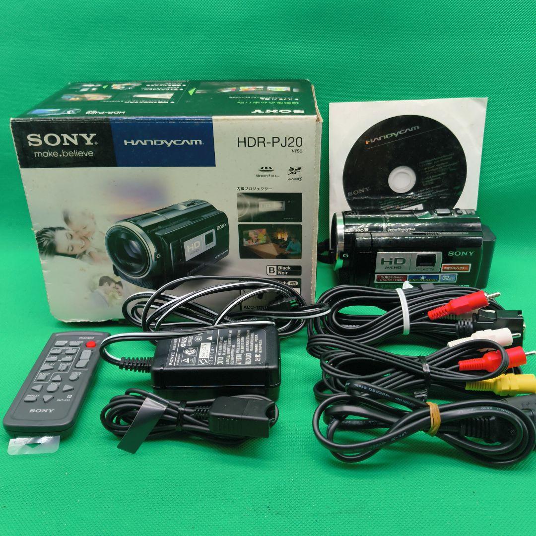 【動作確認済】SONY ソニー HDR-PJ20 Handycam ビデオカメラ