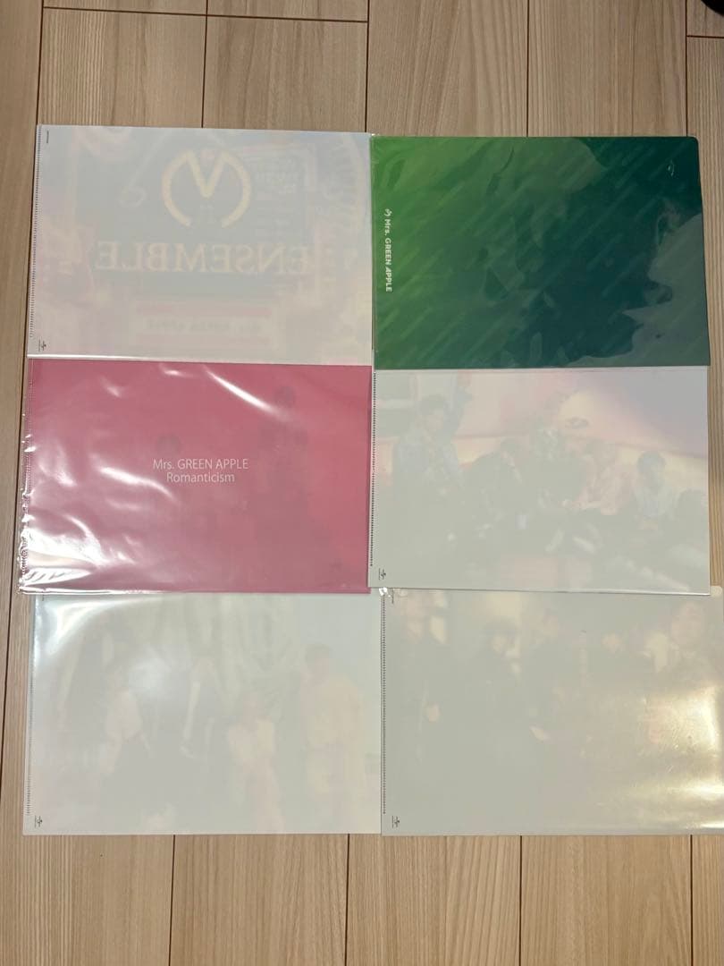 【値下】Mrs.GREEN APPLE 非売品 クリアファイル 6種セット