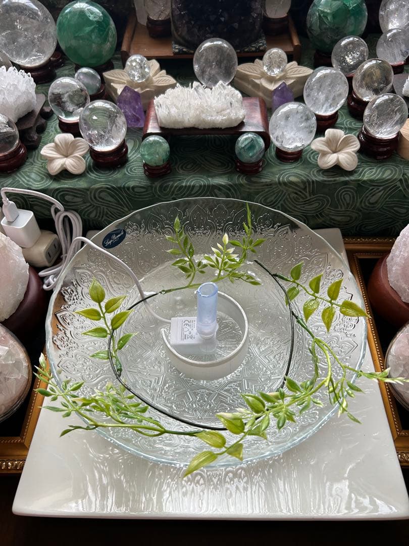 ✨破格✨絶品‼️水晶☆噴水☆天然石⭐︎ファウンテン☆秘蔵品⭐︎1177g