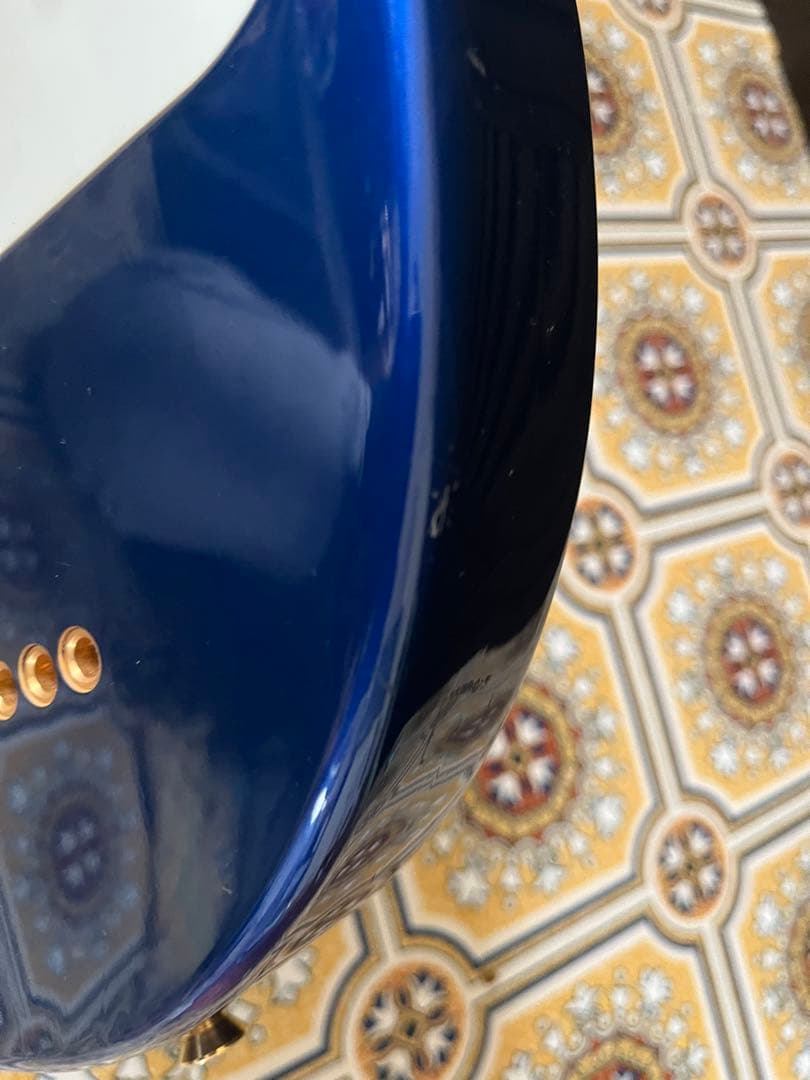 ぞうさん　メタリックブルー　fernanes zo-3 Gotoh社製金ペグ