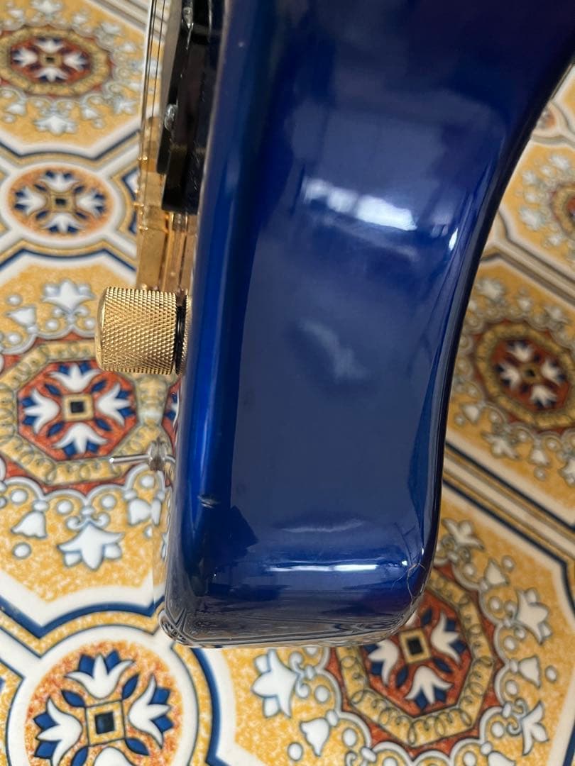 ぞうさん　メタリックブルー　fernanes zo-3 Gotoh社製金ペグ