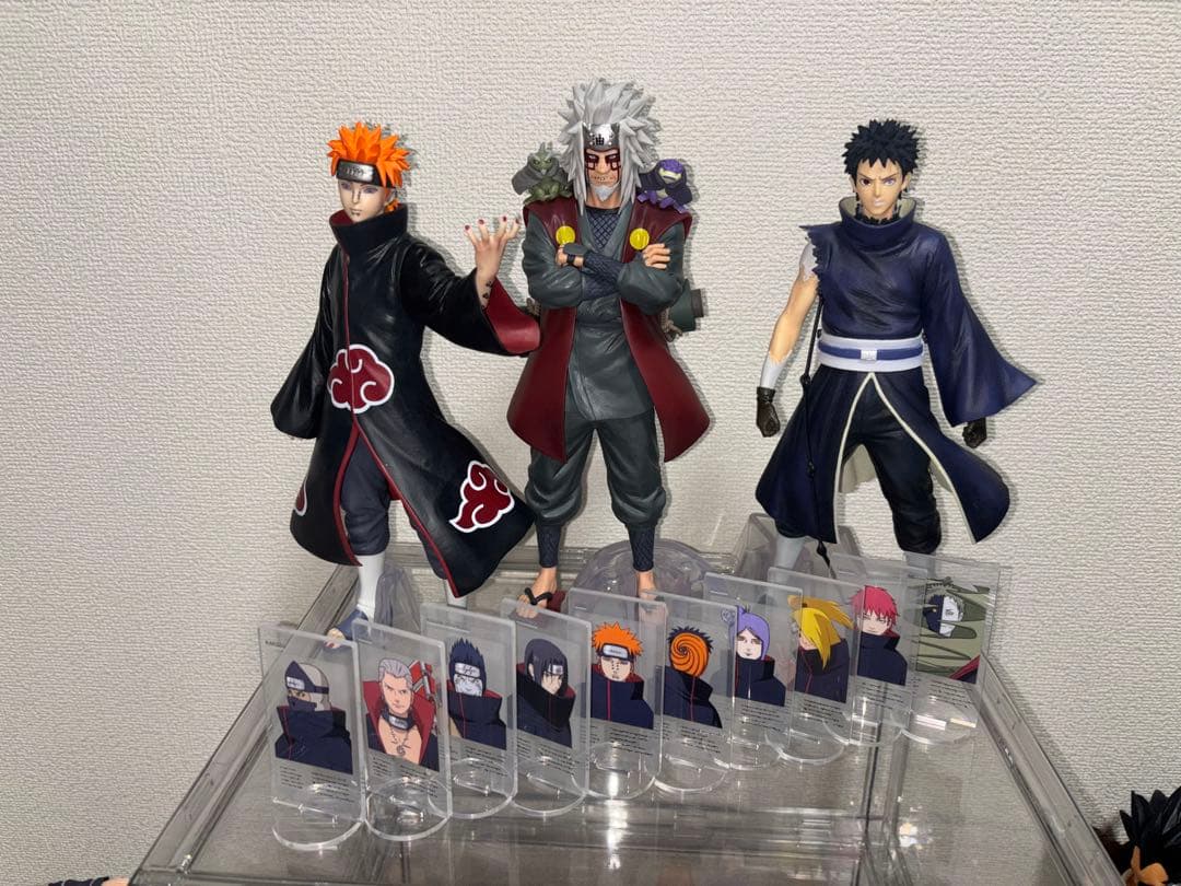 NARUTO フィギュア 3点セット＋おまけ付き《箱無し》-ナルト-