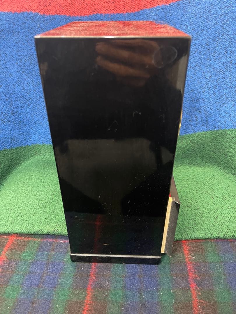 レトロ 置き時計 木製風 インテリア時計 棚付き 高さ29cm アンティーク調