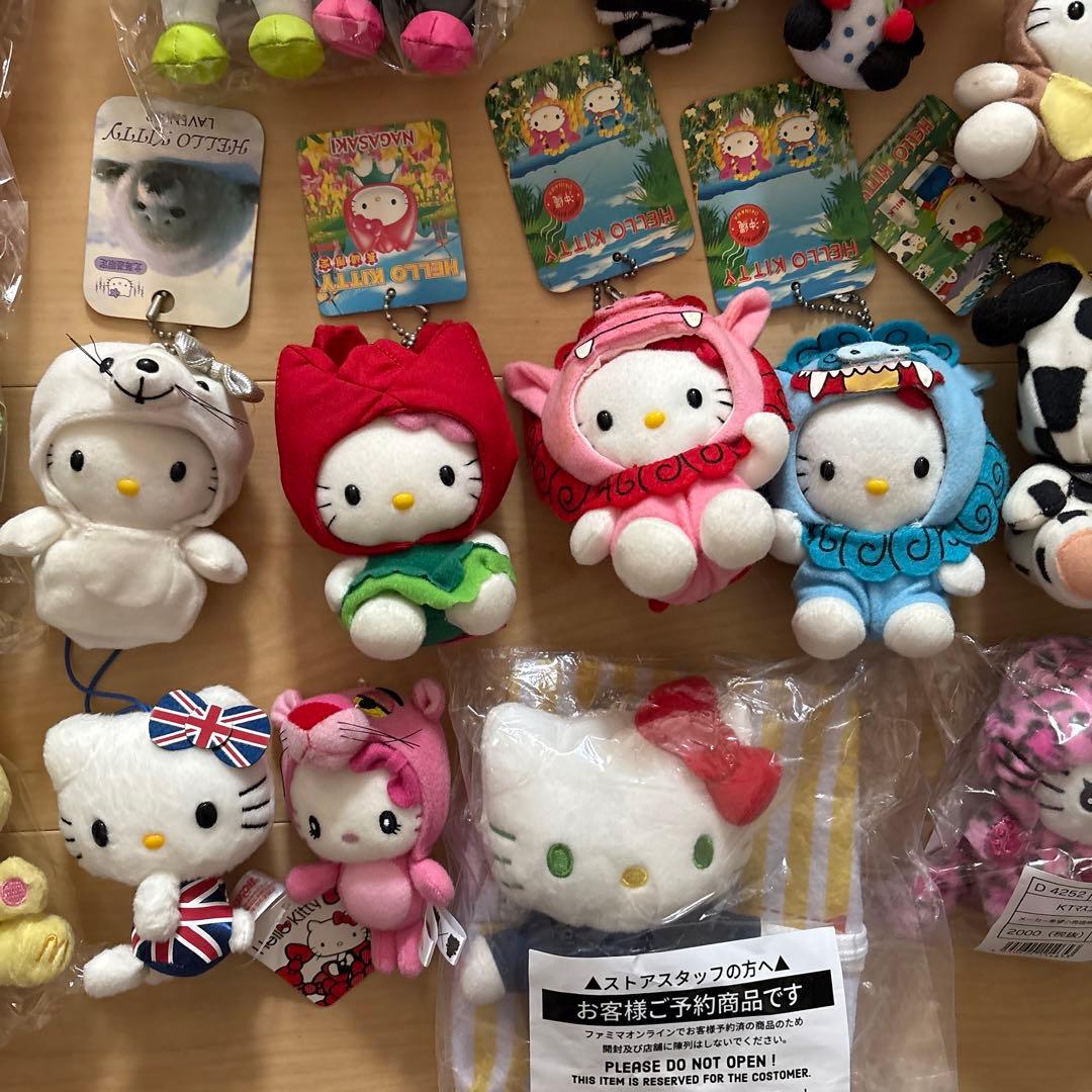 キティ　ご当地　マスコット　キーホルダー　usj ぬいぐるみ