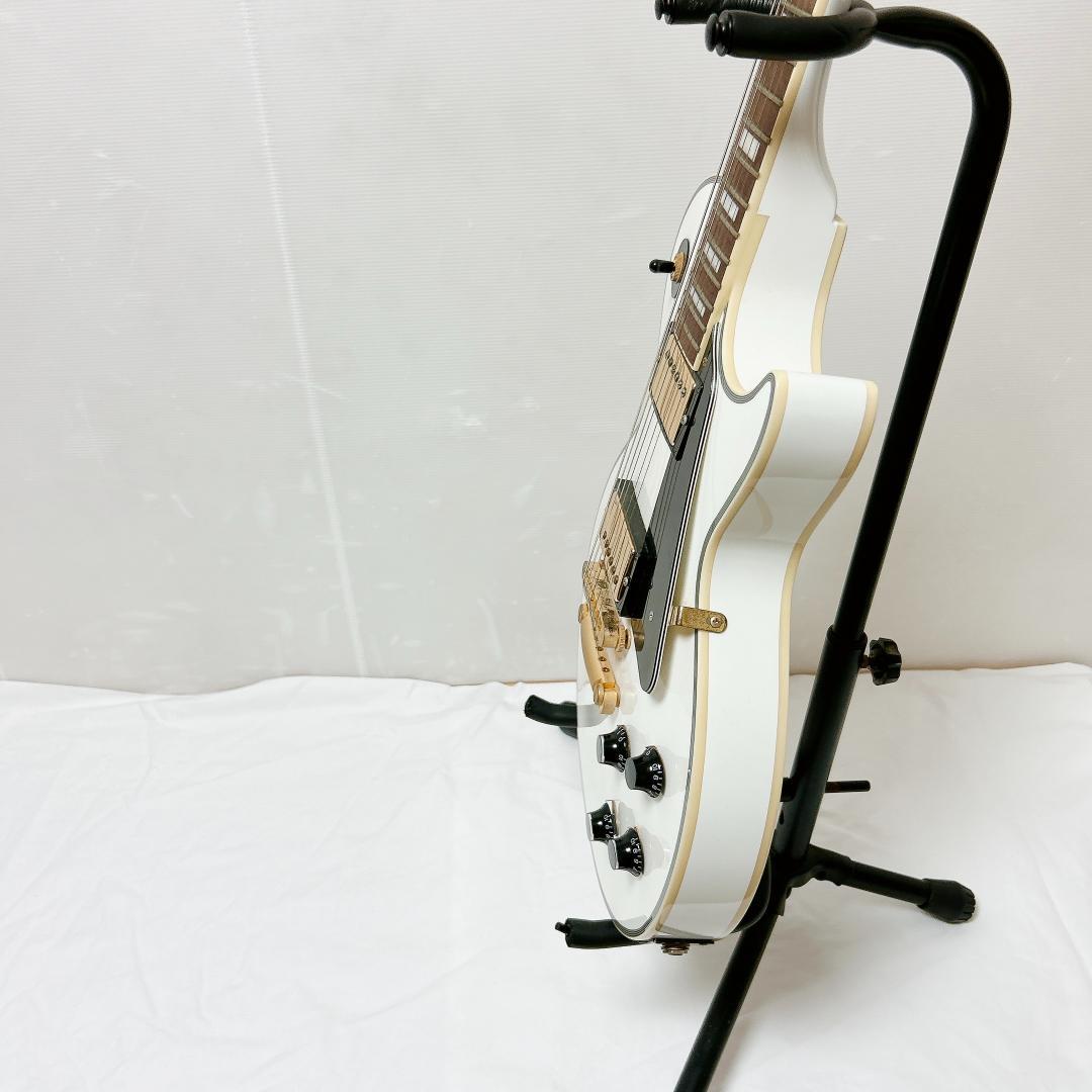 美品 Burny バーニー レスポールカスタム SRLC-55 白 ホワイト