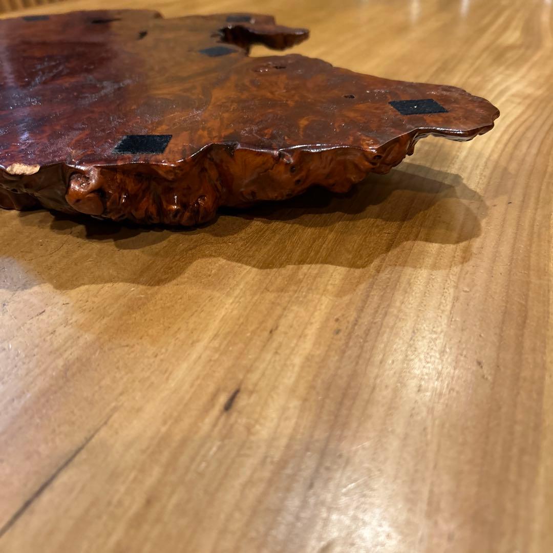 天然木 花梨 敷板 花台