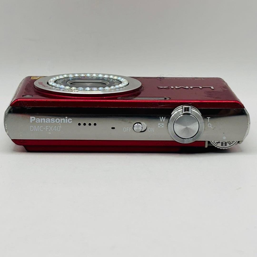 動作確認済み　Panasonic DMC-FX40 デジタルカメラ