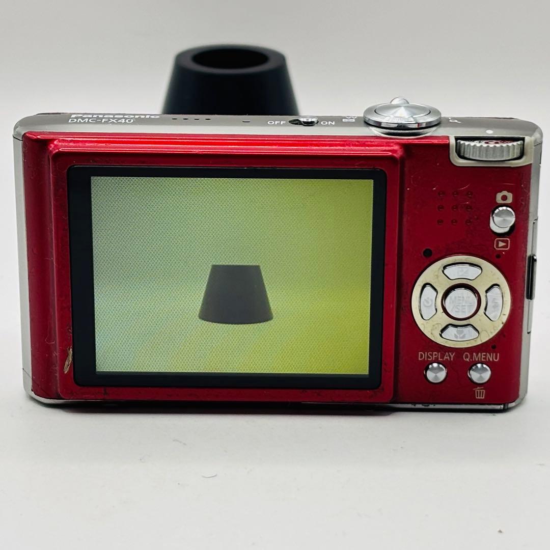 動作確認済み　Panasonic DMC-FX40 デジタルカメラ