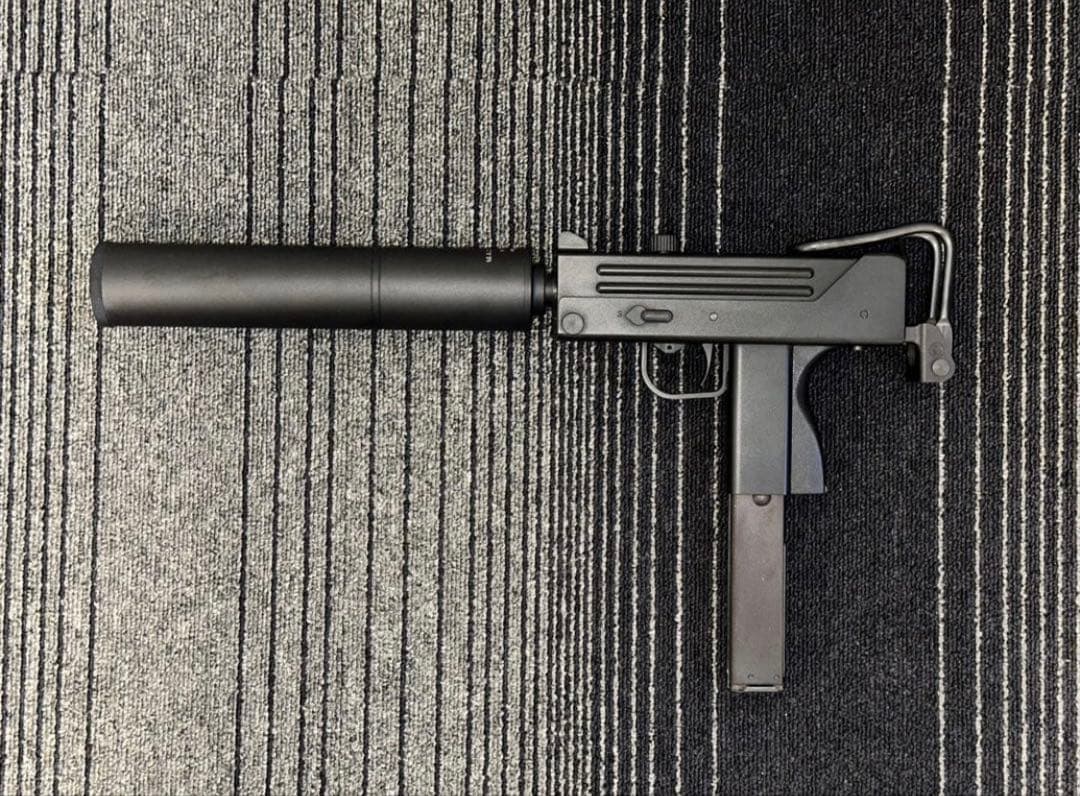 美品KSC イングラム M11A1 ガスブローバックガスガン＋KSCサプレッサー