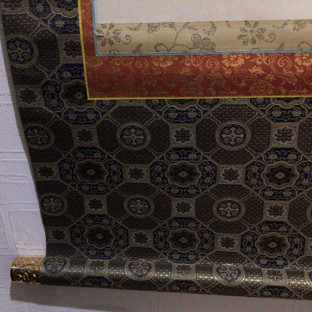 Ｍ６５１　掛軸　大徳寺　小林太玄　『六字名号』　共箱　『真作』　肉筆　一行書