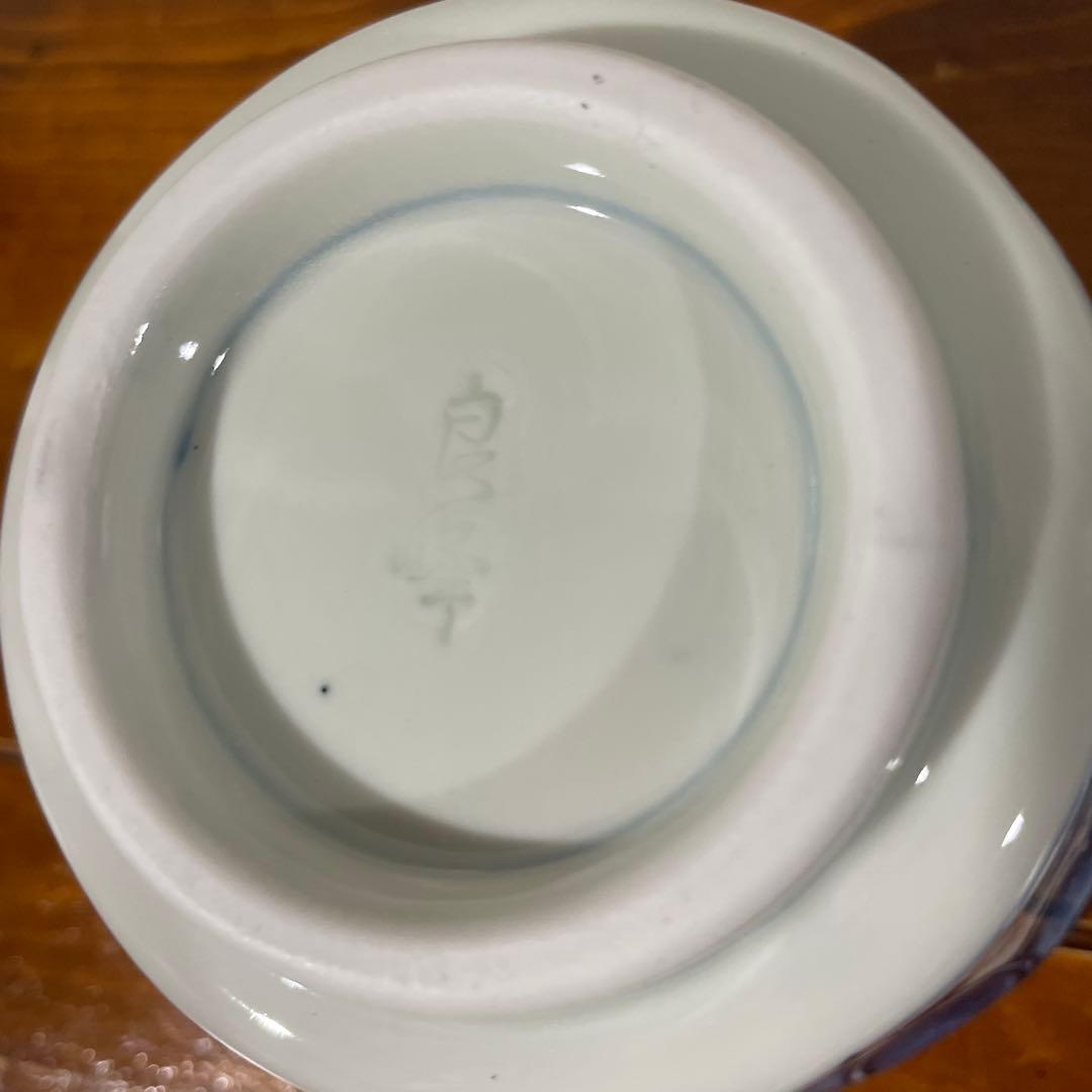 【新品・未使用】美濃焼 良峰窯 一閑人 蓋碗 ペア むし碗 煮物碗 古染付 蓋物