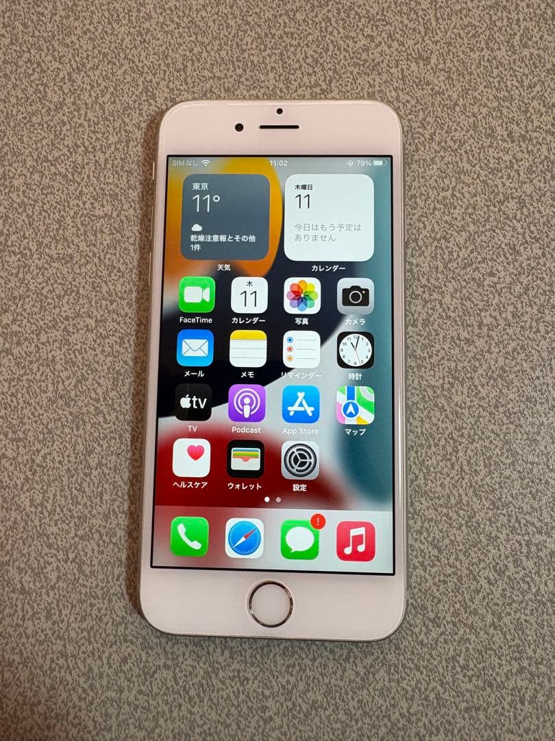 iPhone6s シルバー 64GB 100%