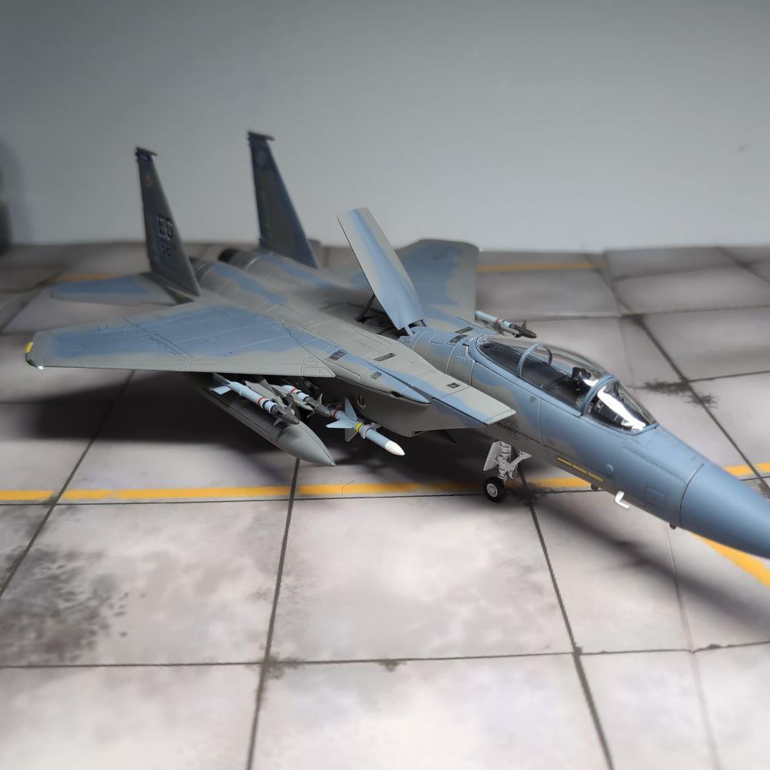 ゲインコープ製アメリカ空軍第58戦闘飛行隊F-15Cダイキャスト製完成品1/72