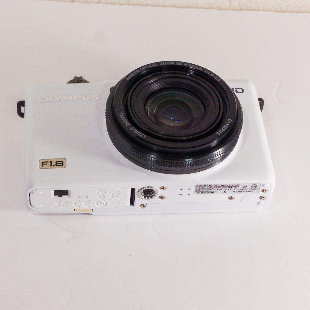 完動美品 オリンパス OLYMPUS XZ-1 ホワイト 動作確認済