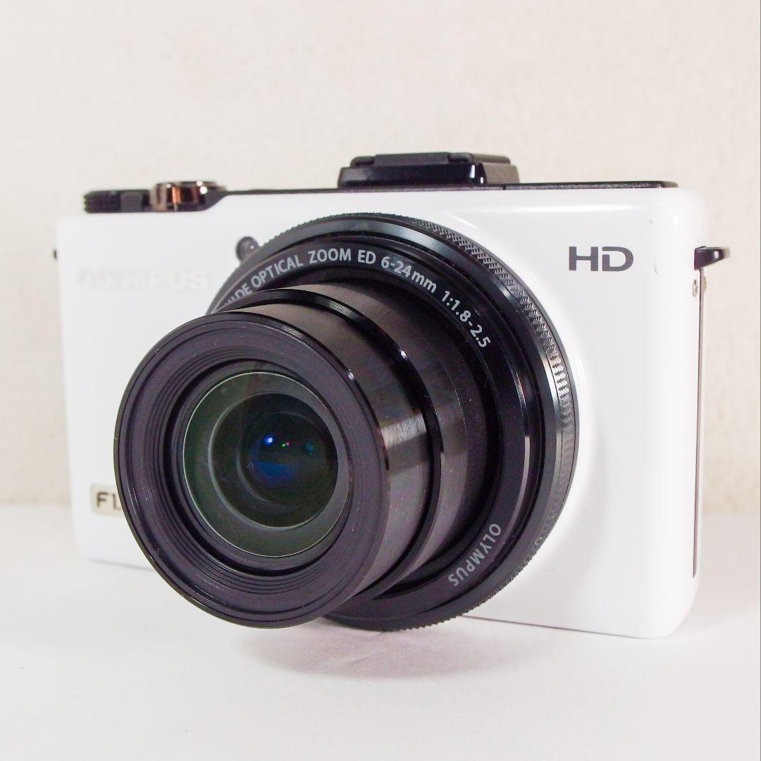 完動美品 オリンパス OLYMPUS XZ-1 ホワイト 動作確認済