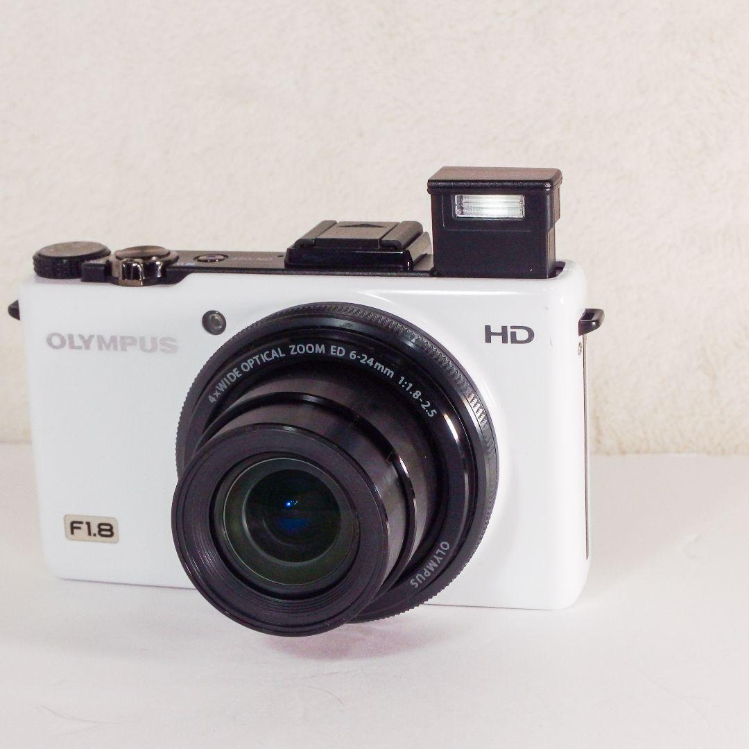 完動美品 オリンパス OLYMPUS XZ-1 ホワイト 動作確認済
