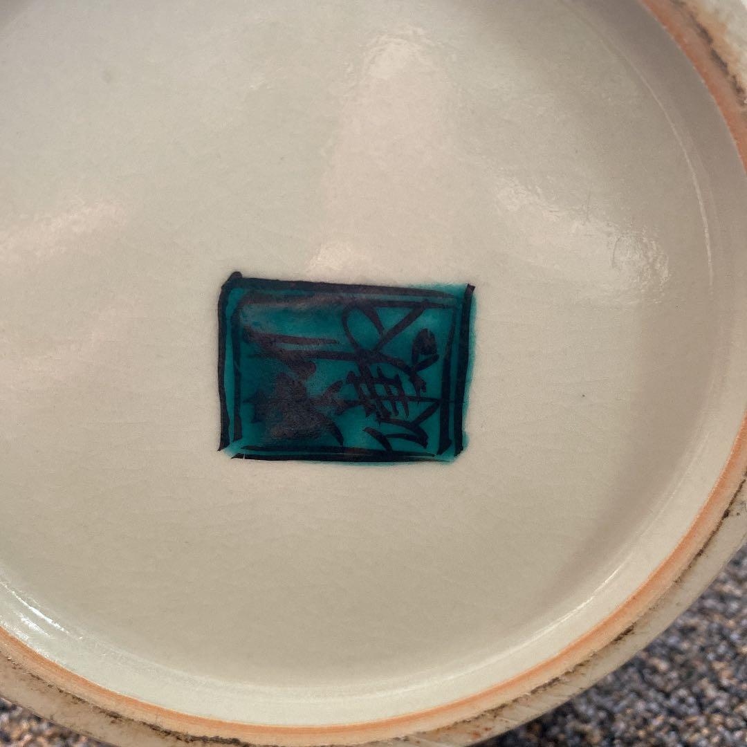 希少品　古い九谷焼の大きな壺