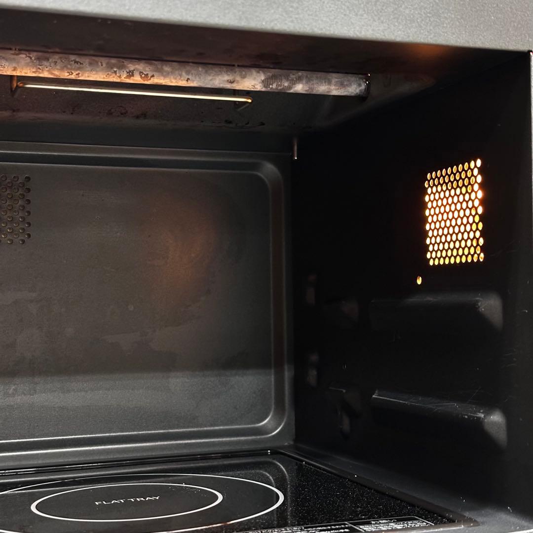 ω送料込！2024年製ニトリ フラットオーブンレンジ BN16A WH