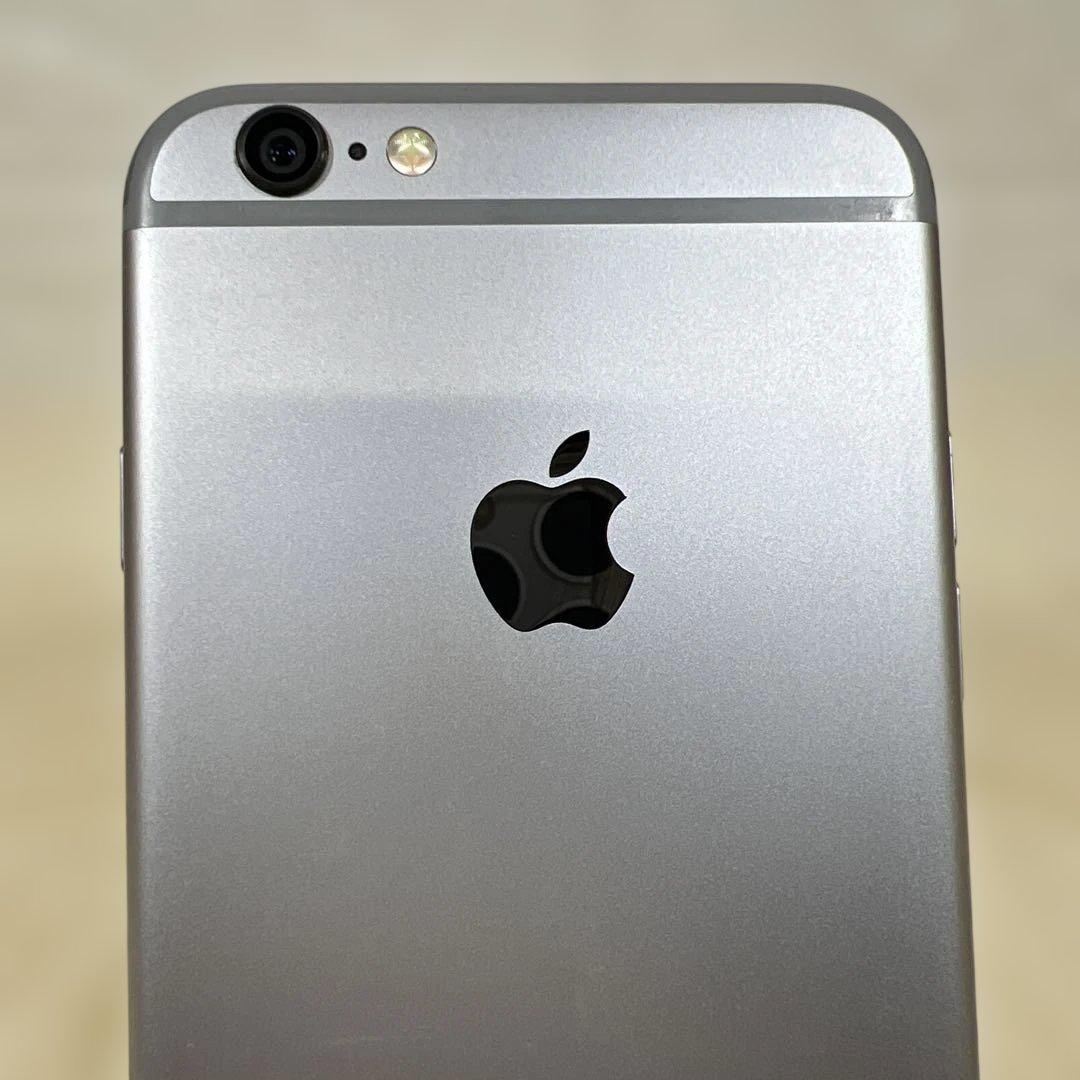 【美品】iphone6 64GB バッテリー100% スペースグレイ
