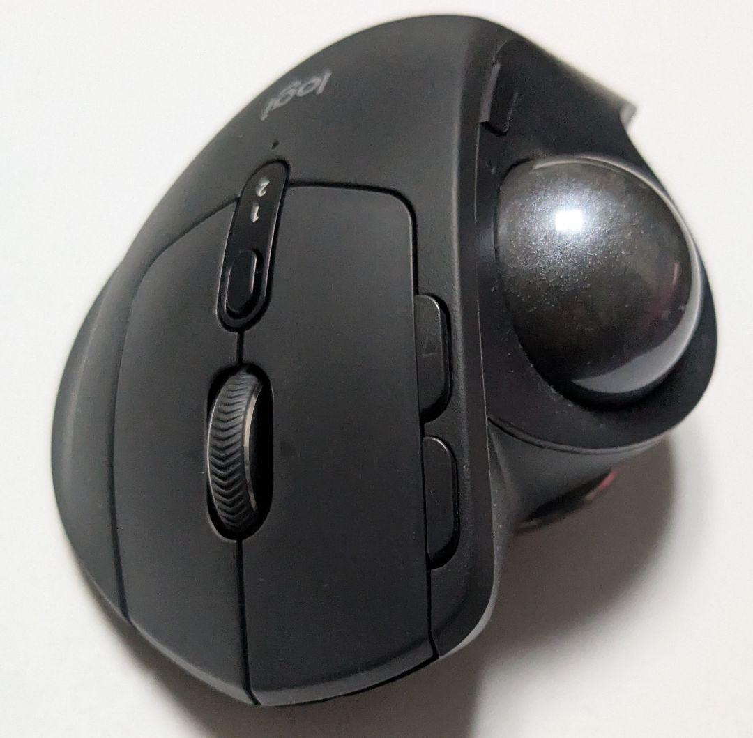 Logicool MX ERGO ワイヤレストラックボールマウス