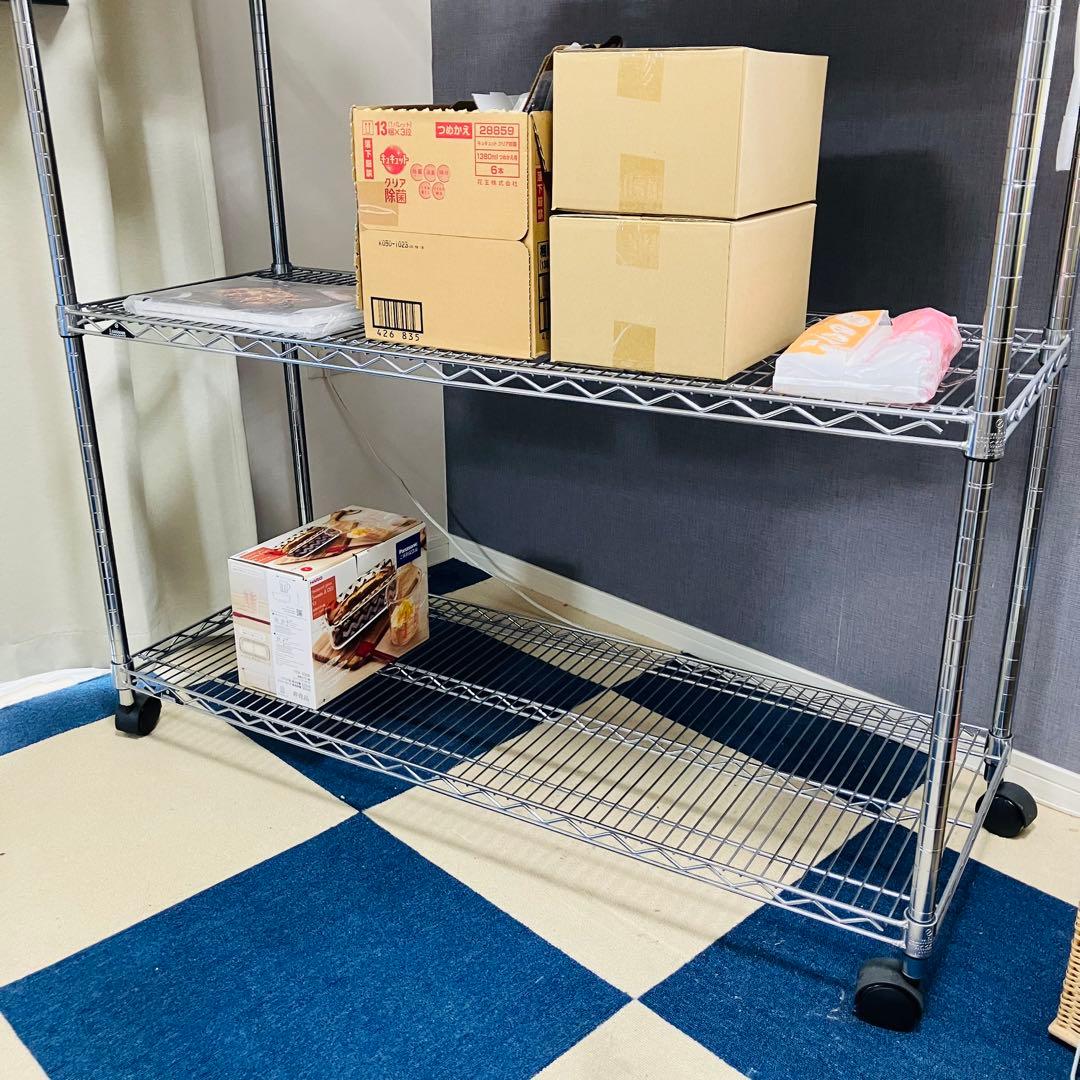 【美品】Luminous スチールラック 5段 高さ180 ルミナス 棚