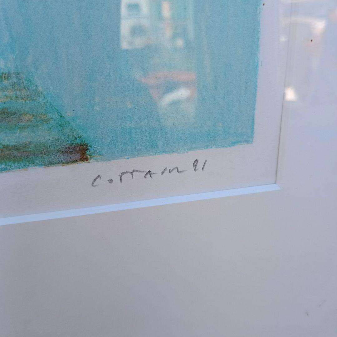 4048 アンドレ・コタボ　リトグラフ　額装