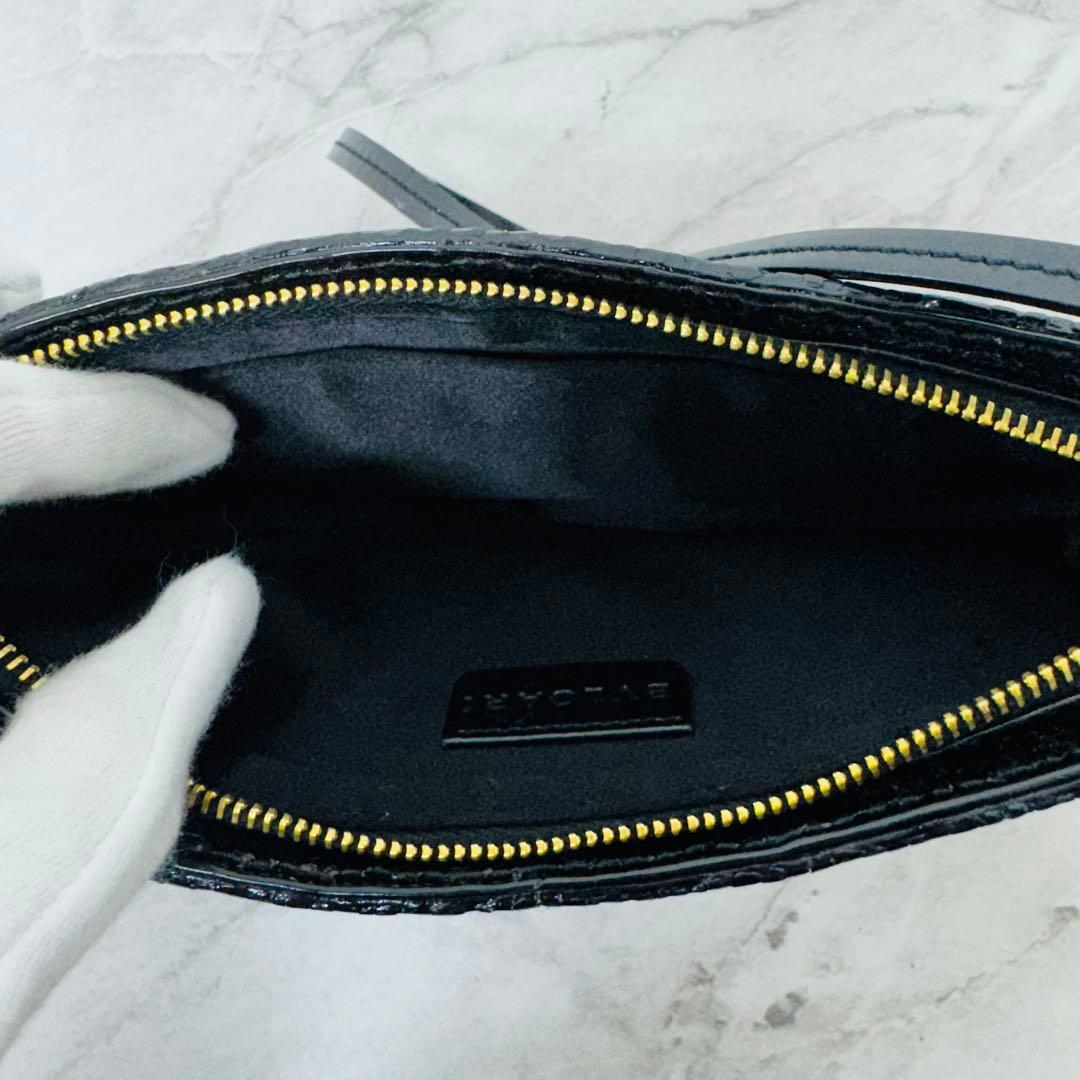 ✨BVLGARI✨ブルガリ✨ハーフムーン✨キャットアイ✨レザー✨ショルダーバッグ