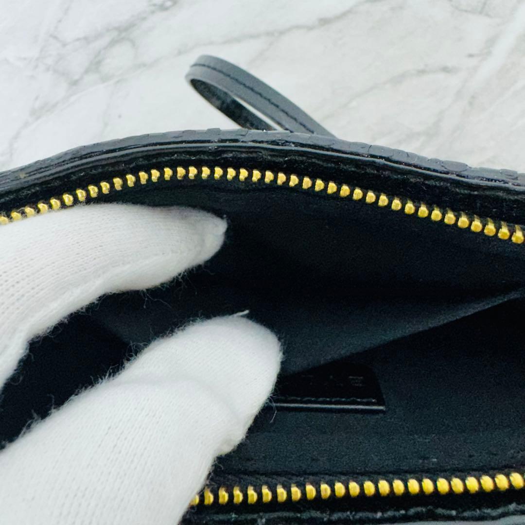 ✨BVLGARI✨ブルガリ✨ハーフムーン✨キャットアイ✨レザー✨ショルダーバッグ