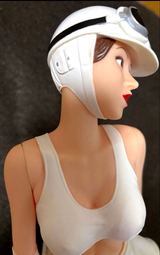 猛烈！ジュディー ホワイト・コスチューム　モーレツ　小川ローザ　丸善石油　ソフビ