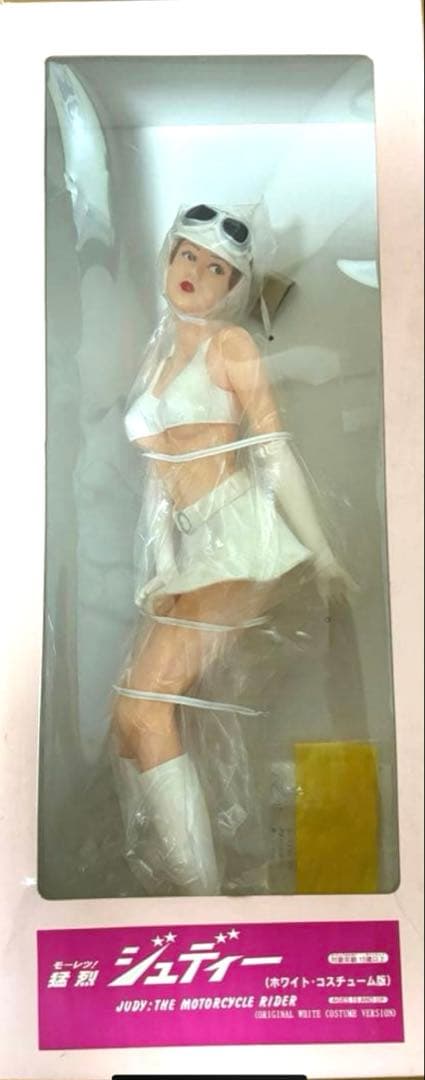 猛烈！ジュディー ホワイト・コスチューム　モーレツ　小川ローザ　丸善石油　ソフビ