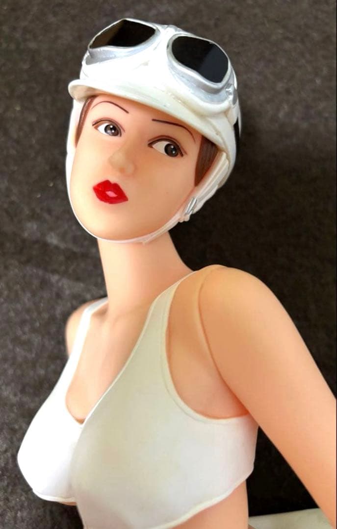 猛烈！ジュディー ホワイト・コスチューム　モーレツ　小川ローザ　丸善石油　ソフビ