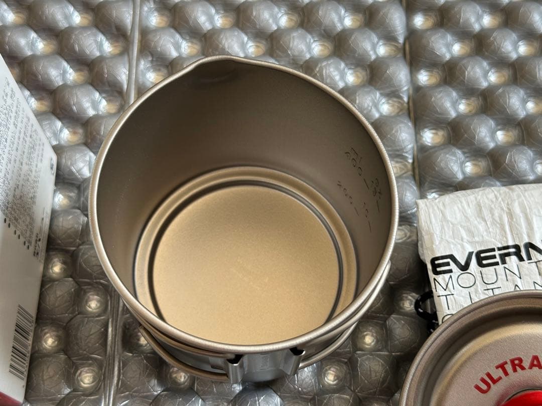エバニュー チタンマグポット500 新品未使用　廃盤　EVERNEW