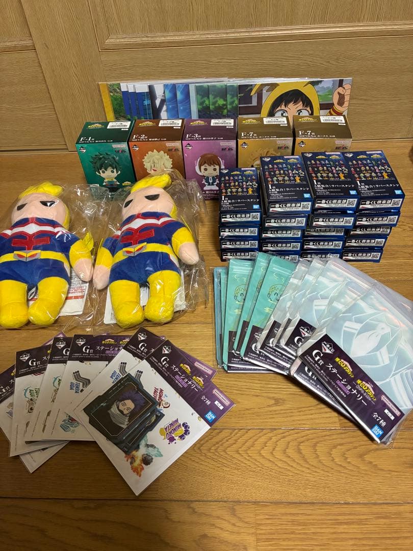 一番くじ 僕のヒーローアカデミア 紡がれる想い　フィギュアコンプ　他下位賞セット
