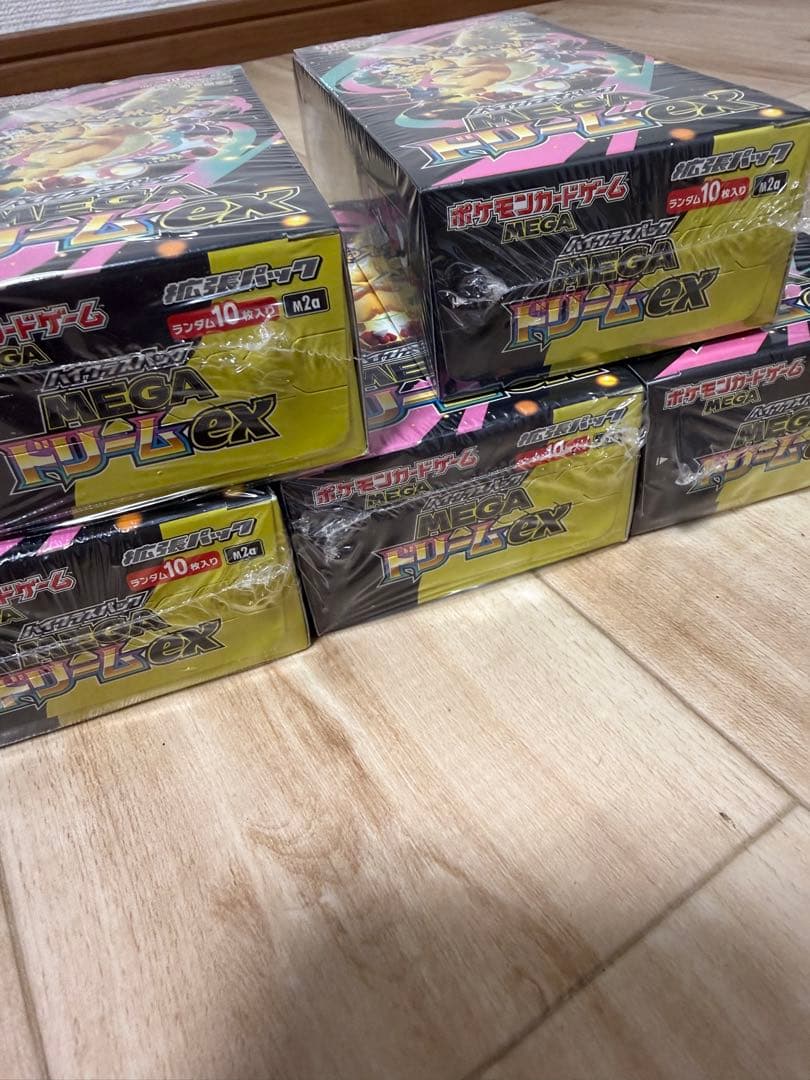 MEGAドリームex 5BOX 未開封 シュリンク付き