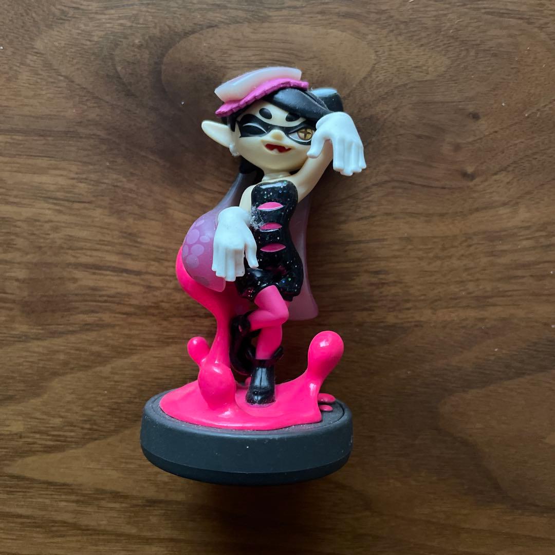 【美品】限定カラー スプラトゥーン amiibo グリーンガール シオカラーズ