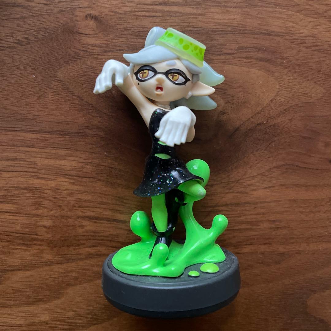 【美品】限定カラー スプラトゥーン amiibo グリーンガール シオカラーズ