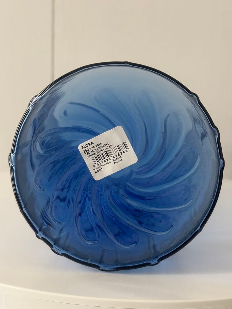 イッタラ Flora フローラ　フラワーベース　ウルトラマリンブルー　新品