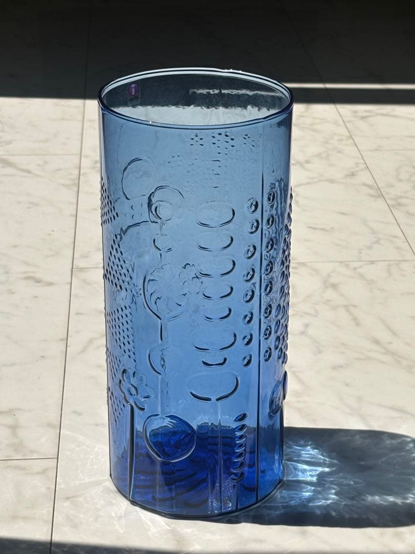 イッタラ Flora フローラ　フラワーベース　ウルトラマリンブルー　新品