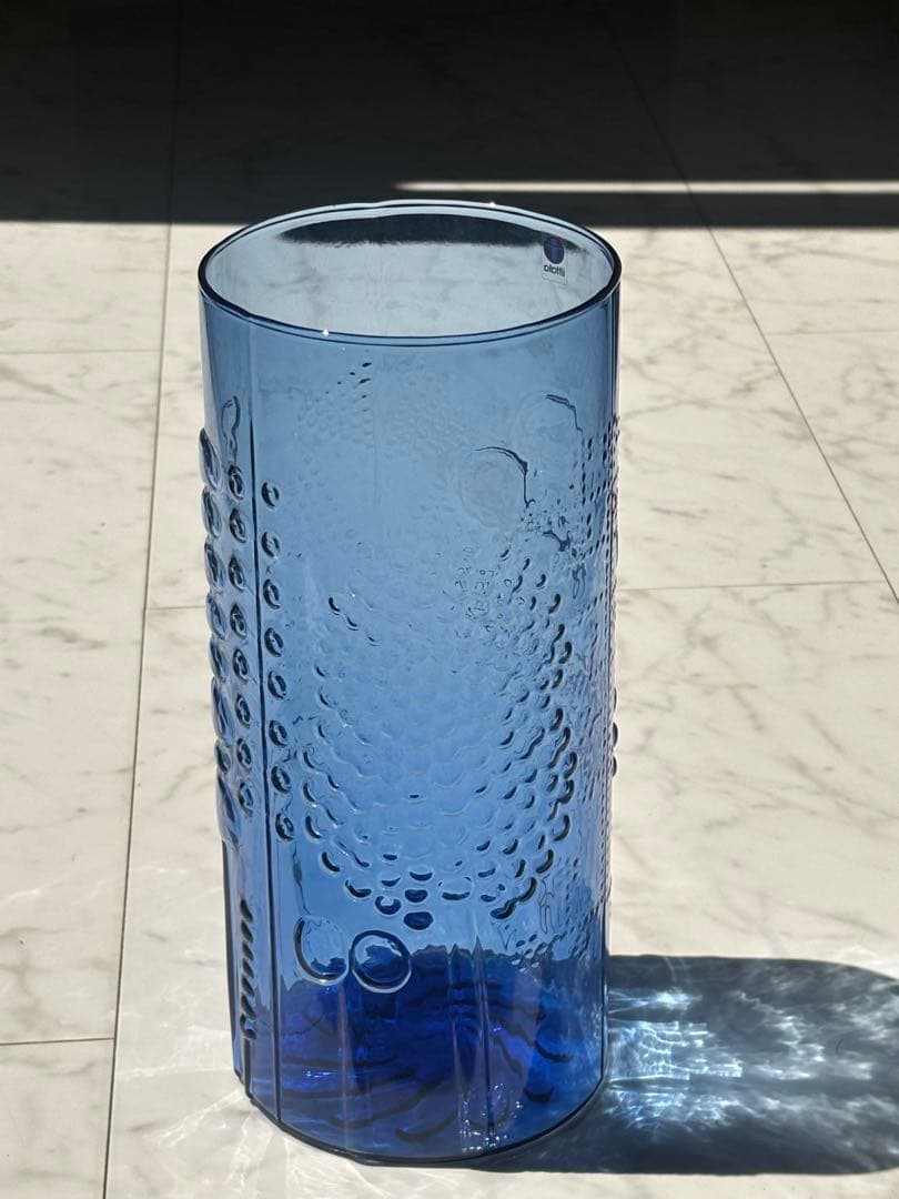 イッタラ Flora フローラ　フラワーベース　ウルトラマリンブルー　新品