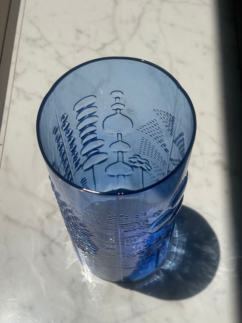 イッタラ Flora フローラ　フラワーベース　ウルトラマリンブルー　新品