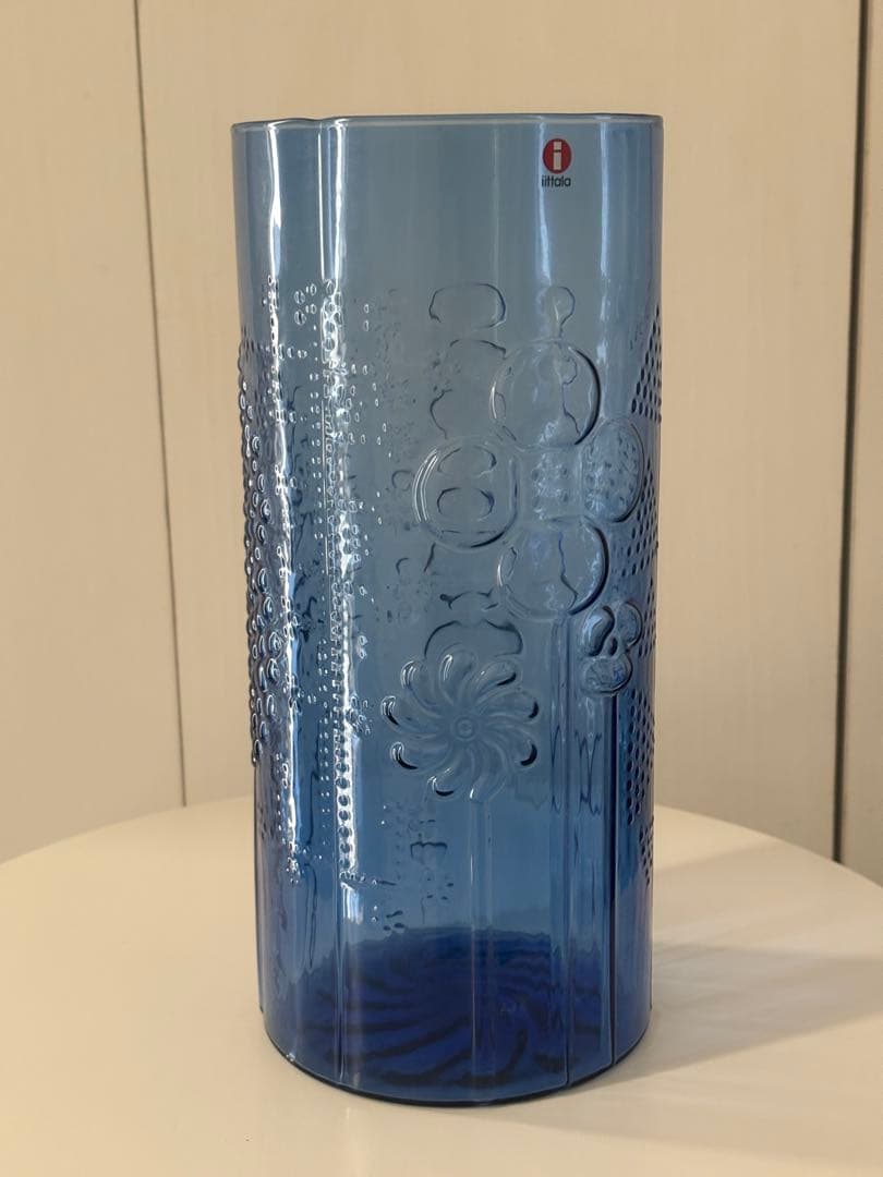 イッタラ Flora フローラ　フラワーベース　ウルトラマリンブルー　新品