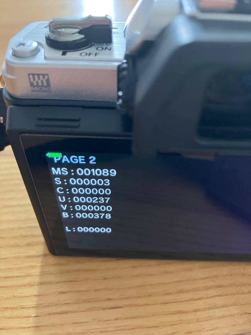 OLYMPUS OM-D E-M10 シルバー 本体と付属品