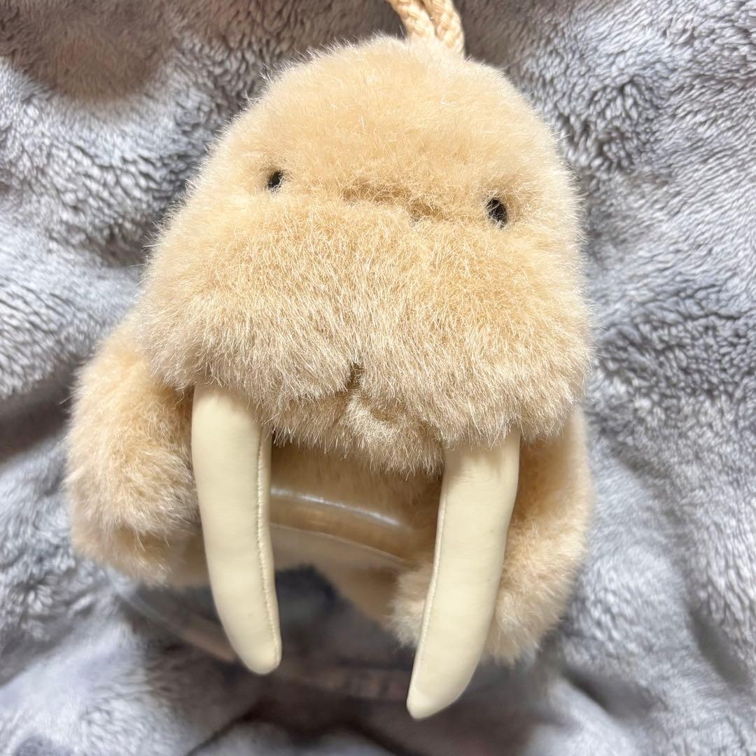 セイウチ Nakajima レトロ ぬいぐるみ タオルホルダー
