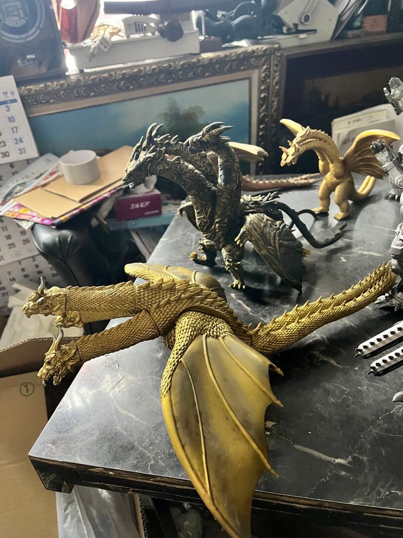 カイザーギドラ、バンダイの「ムービーモンスターシリーズ」カイザーギドラ