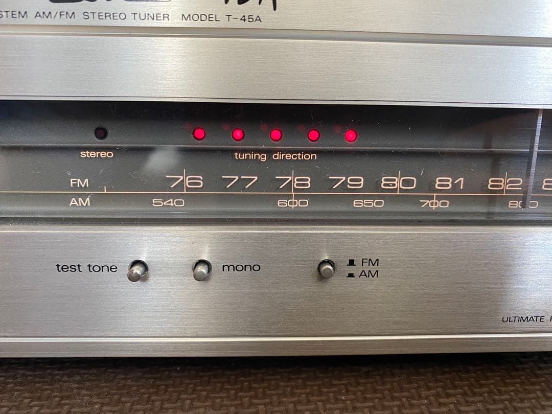 ラックスマン LUXMAN T-45A AM/FM ステレオチューナー